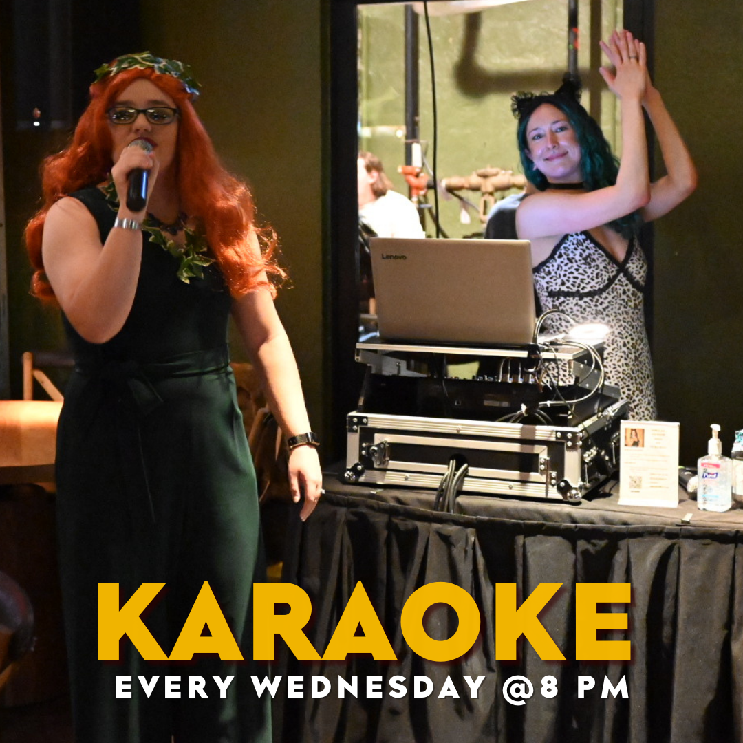 Karaoke every Wednesday 