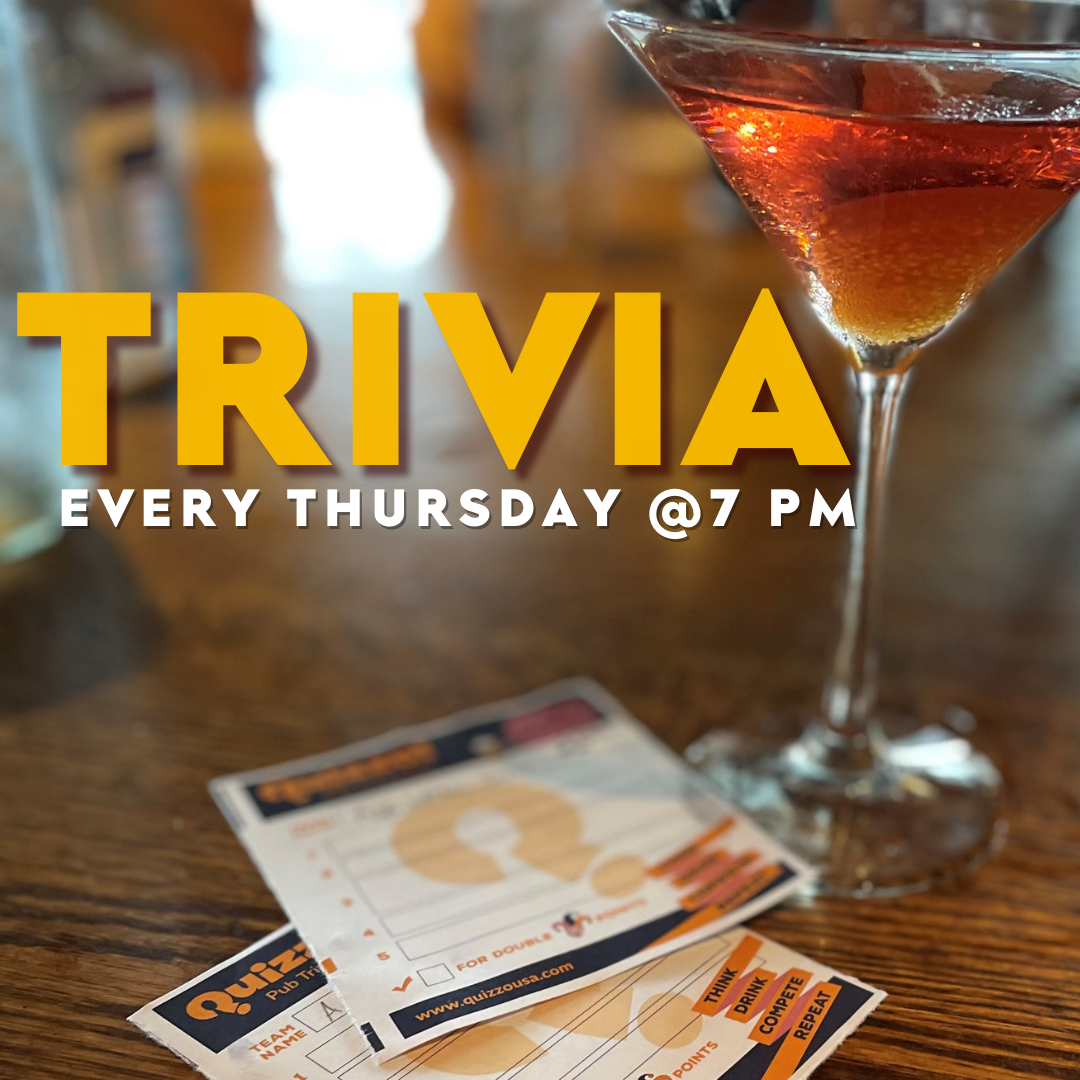 Trivia every Thursday 